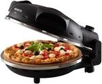 Ariete Pizzaofen 917, 4-Minuten-Pizza, Pizzaofen mit 5 Garstufen, Feuerfeste Platte