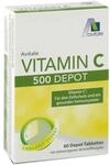 Avitale Vitamin C 500 mg Depot mit Langzeiteffekt, 60 Tabletten | F&uuml;r den...
