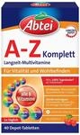 Abtei A-Z Komplett Langzeit-Multivitamine - mit nat&uuml;rlichem Vitamin C -