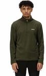 Regatta Herren thompson halve rits Fleece Jacke, Gr&uuml;n (Dark Khaki), 3XL