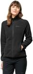 Jack Wolfskin Damen Moonrise Fz W Fleece Jacke, Schwarz, S EU