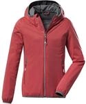killtec M&auml;dchen Kos 164 Grls Sftshll Jckt Lightweight Jacke mit Stehkragen packbar