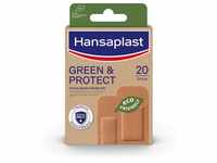 Hansaplast Green & Protect Pflaster (20 Strips), umweltfreundliches...