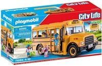 PLAYMOBIL City Life 71094 US Schulbus, Spielzeug-Bus mit Blinklicht, Spielzeug f&uuml;r