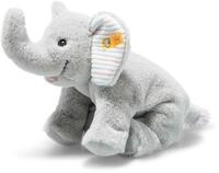 Steiff 242656 Floppy Trampili Elefant, 20cm, Gray Violet, Pl&uuml;schtier liegend