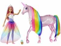 Barbie Dreamtopia Einhorn-Puppe, Barbie Dreamtopia Rainbow Magic Light Einhorn...