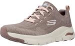 Skechers Damen Arch Fit Keep It Up Sneaker, grau