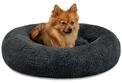 lionto Donutbett f&uuml;r Hunde und Katzen, Flauschiges Hundebett rund f&uuml;r kleine...