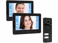 ELRO PRO PV40 Full HD Video-Türsprechanlage für 2 Familien, 1080P, 2x 7 Zoll