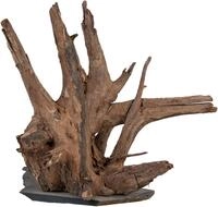sera Scaper Wood M 18 - 20 cm - Kompaktes Wurzelholz auf Schieferplatte in zwei