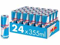 Red Bull Energy Drink Sugarfree - Getränke ohne Zucker und kalorienarm, EINWEG (24 x
