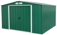 Duramax ECO 10 x 10 (9.16 m&sup2;) Metallger&auml;tehaus, feuerverzinktes Metall ger&auml;tehaus