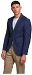 JACK & JONES Herren JPRFRANCO Blazer NOOS Anzugjacke 12199891,Dark Navy,56
