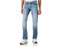 Pepe Jeans Herren Kingston Zip Jeans, Blau (Denim-mn0), 33W / 32L EU
