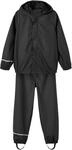 NAME IT Unisex NKNDRY RAIN NOOS Regen Set, Black, 116