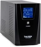 Vultech UPS1500VA-PURE Pure Line Interactive mit Sinuswelle, Schwarz, Tower, USV