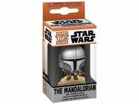 Funko Pop! Keychain: Star Wars: The Mandalorian - Mango - Mando mit Blaster -