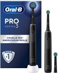 Oral-B Pro 3 3900 Elektrische Zahnb&uuml;rste,Electric Toothbrush, Doppelpack, drei