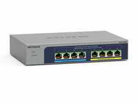 NETGEAR MS108UP 8 Port 2.5 gbit Switch | Multi-Gigabit LAN PoE Switch (Ethernet