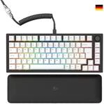 GLORIOUS Gaming GMMK PRO 75% &ndash; Modulares mechanisches Gaming-Keyboard, TKL,
