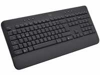 Logitech Signature K650 Comfort kabellose Tastatur mit Handballenauflage, BLE