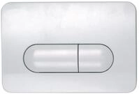 MEPA WC-Bet&auml;tigungsplatte MEPA Space 2-M (Wei&szlig;, 215x145x15 mm, aus Kunststoff,