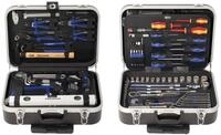 Projahn Werkzeug Trolly Set 130-tlg. (Nuss Satz, Ratschen Satz mit 6-Kant 1/2 Zoll