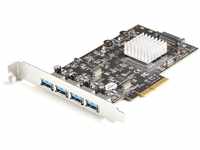StarTech.com 4-Port USB PCIe Adapter - 10 Gbit/s USB 3.2 Gen 2 Typ-A PCI Express