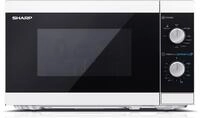 SHARP YC-MG01E-W Mikrowelle mit Grill (800 W, 20 L, 5 Leistungsstufen,