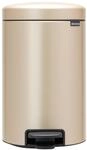 Brabantia M&uuml;lleimer, Stahl, Metallic Gold, 12L