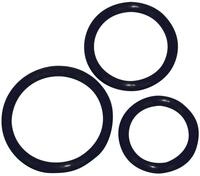 You2Toys Silicone Cock Ring Set - 3-teiliges-Set f&uuml;r M&auml;nner und Paare, Penisringe
