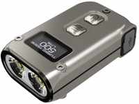 Nitecore TINI 2 Titanium, kleine Taschenlampe, USB-C-ladbare LED-Taschenlampfe,...