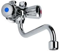 STIEBEL ELTRON 185474 Zweigriff-Wandarmatur MAW, f&uuml;r Mini-Durchlauferhitzer