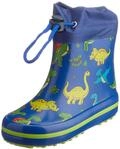 Beck Jungen Mini Dino Gummistiefel, Blau, 27 EU