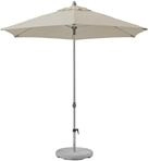 Suncomfort by Glatz Sonnenschirm Push-Up, off grey, 210 x 150 cm rechteckig, Gestell
