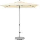 Suncomfort by Glatz Sonnenschirm Push-Up, ecru, 210 x 150 cm rechteckig, Gestell