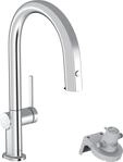 hansgrohe K&uuml;chenarmatur Aqittura M91 mit Wasserfilter, 3 Wege Wasserhahn...