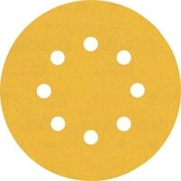Bosch 50x EXPERT C470 Schleifblatt mit 8 L&ouml;chern (f&uuml;r Farbe auf Holz, Hartholz, &Oslash;