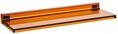 Kartell Shelfish, Amber, 15 x 4 x 45 cm