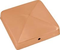 Connex Pfostenkappe - 90 x 90 mm - Witterungsschutz f&uuml;r Pfosten & Z&auml;une -