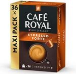 Caf&eacute; Royal Espresso Forte &ndash; Nespresso&reg;-kompatible Kaffeekapseln, 100 % Arabica,