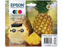 Epson Orginal 604 Tinte Ananas Multipack 4-farbig Standard, XP-2200 XP-2205...