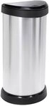 Curver Deco Bin METALLIC'S 40L Push