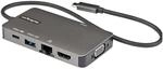 StarTech.com USB-C Multiport Adapter - USB-C auf 4K 30Hz HDMI oder 1080p VGA - USB