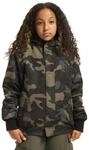 Brandit Kids Frontzip Windbreaker, Farbe: darkcamo, Gr&ouml;&szlig;e: S 122