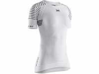 X-Bionic Damen Invent 4.0 T Shirt, Arctic White/Dolomite Grey, XL EU