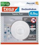 tesa Deckenhaken Tapeten und Putz - Selbstklebender Haken - Ideal Zur...