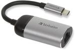 Verbatim USB-C&trade; auf Gigabit Ethernet Adapter - Netzwerkadapter um Ger&auml;te per...