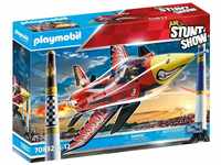 PLAYMOBIL Air Stuntshow 70832 Düsenjet Eagle, Spielzeug-Flugzeugmit drehbarer