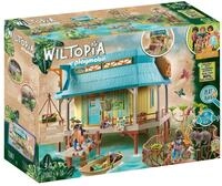 PLAYMOBIL Wiltopia 71007 Tierpflegestation mit Halterungen zum befestigen von Booten